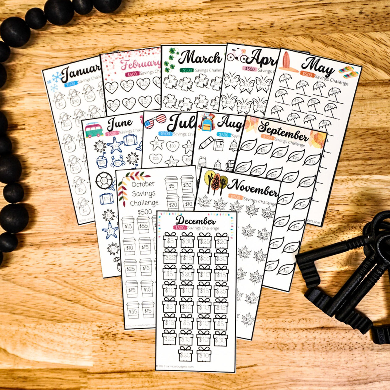 $500 Savings Challenge Set 1