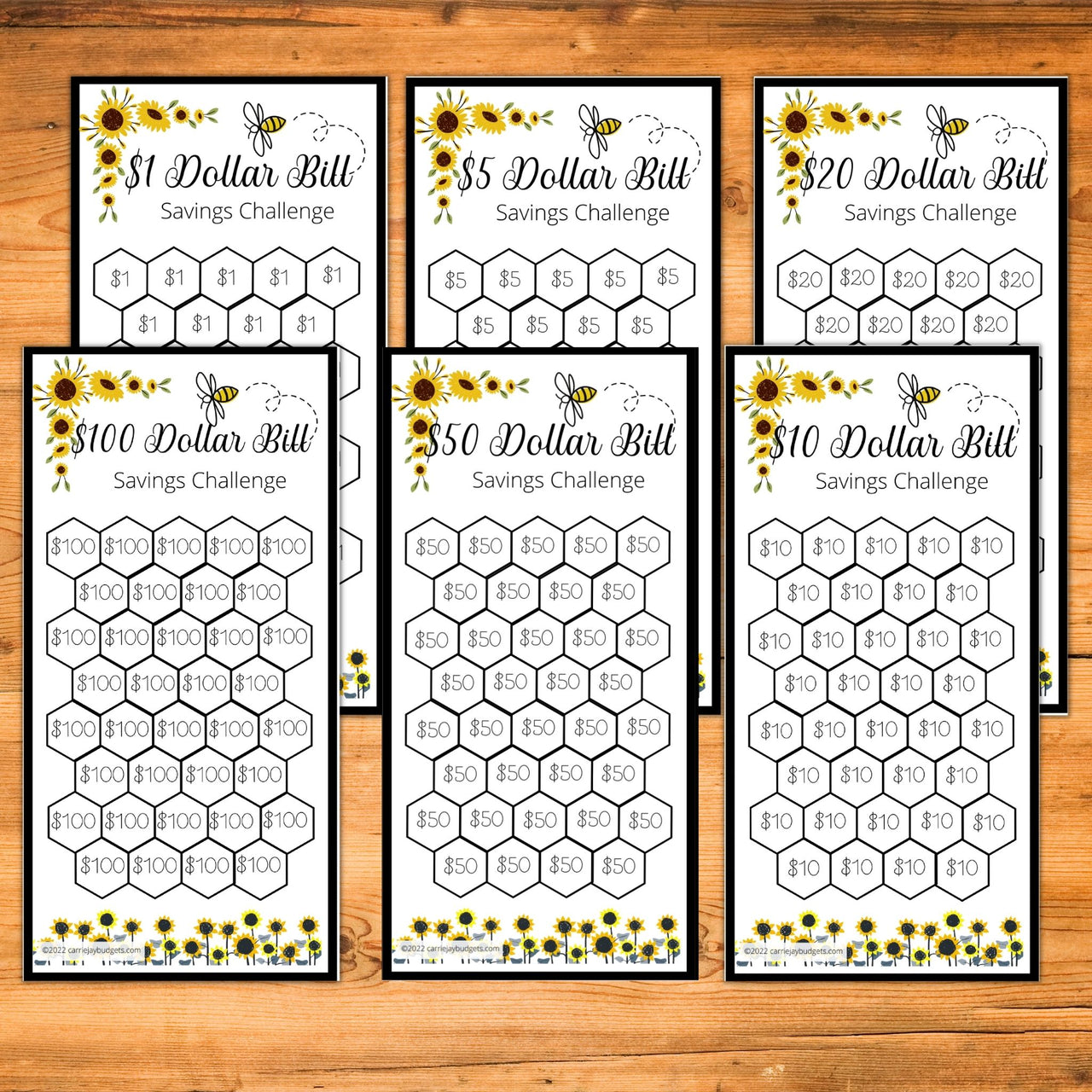 Cherry A6 Savings Challenge Starter Set