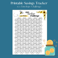 Thumbnail for 100 Envelope Challenge Tracker