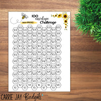 Thumbnail for A4 Bee Theme Budget Binder and Savings Tracker Bundle