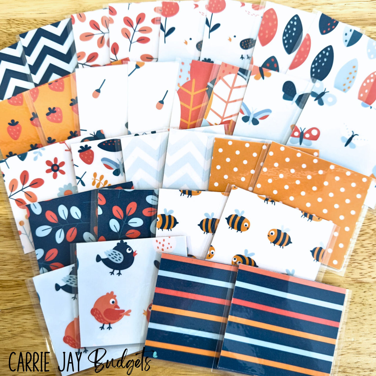 Spring 100 Envelope Challenge Box