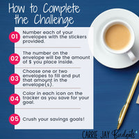 Thumbnail for Spring 100 Envelope Challenge Box